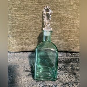 Seahorse decanter